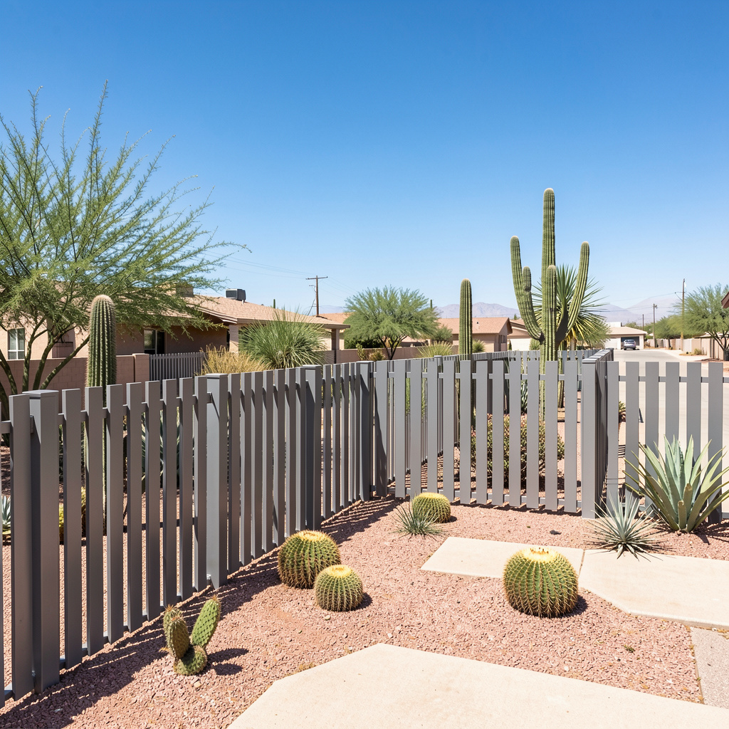 Metal Fence in Yuma, AZ - Image 2