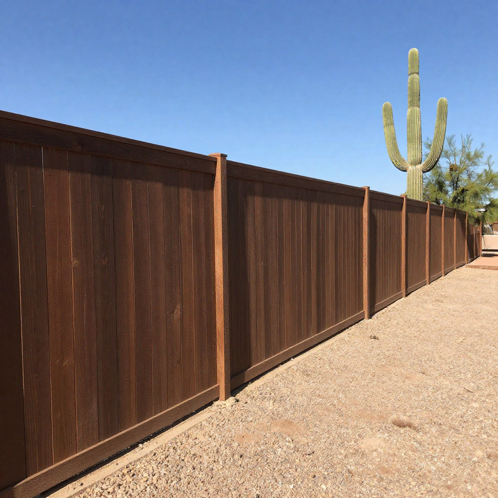 Wood Fence in Yuma, AZ - Image 4