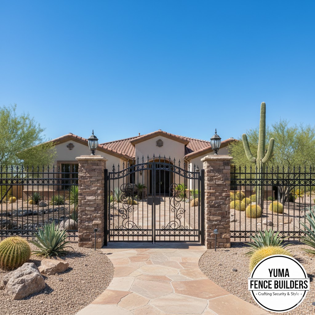 Wrought Iron Fence in Yuma, AZ - Image 2